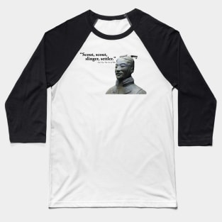 Civilization Sun Tzu Funny T-Shirt Baseball T-Shirt